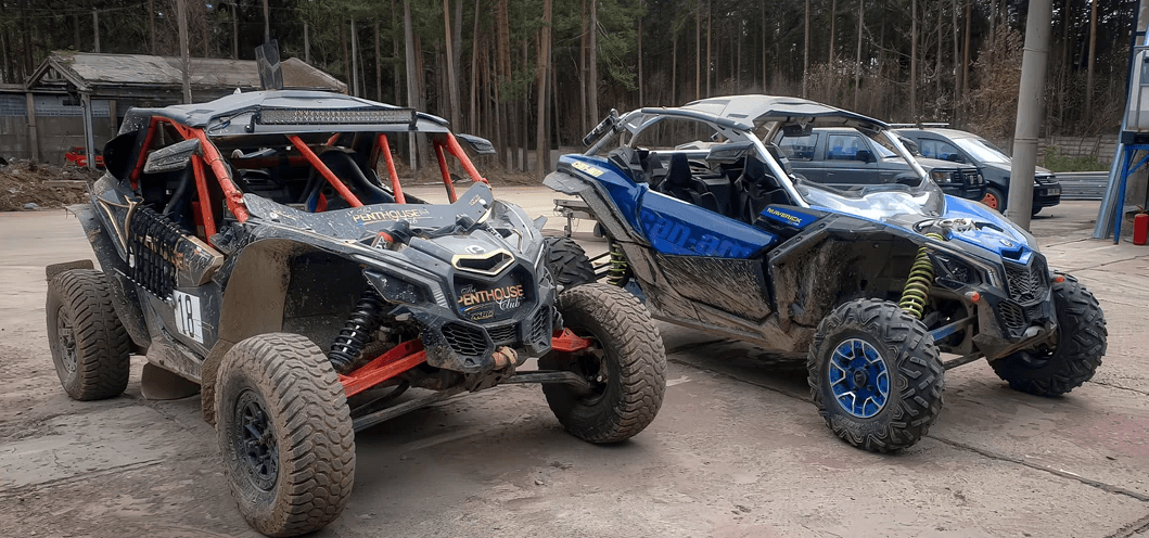 Offroadová jízda v dakarské buggy Can-am