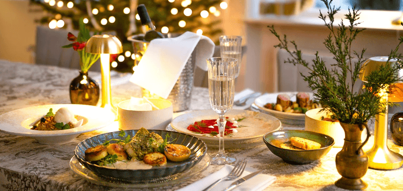 Tříchodové menu i s lahví vína či pivními lázněmi pro 2 osoby