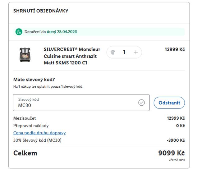 Multifunkční varný robot Monsieur Cuisine
