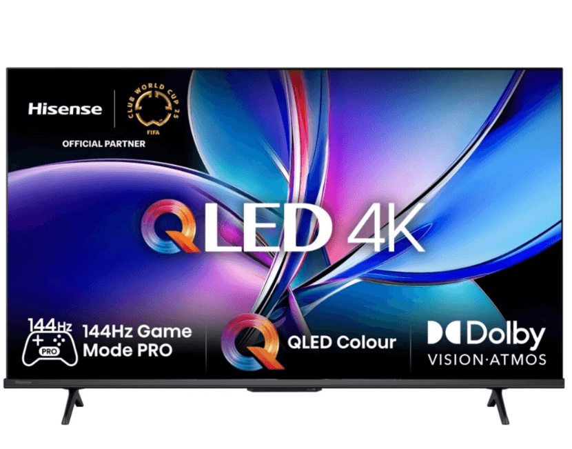 4K QLED 144Hz, Atmos, 126 cm, Hisense