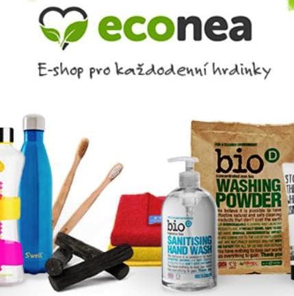 Econea - sleva 100 Kč z nákupu nad 1000