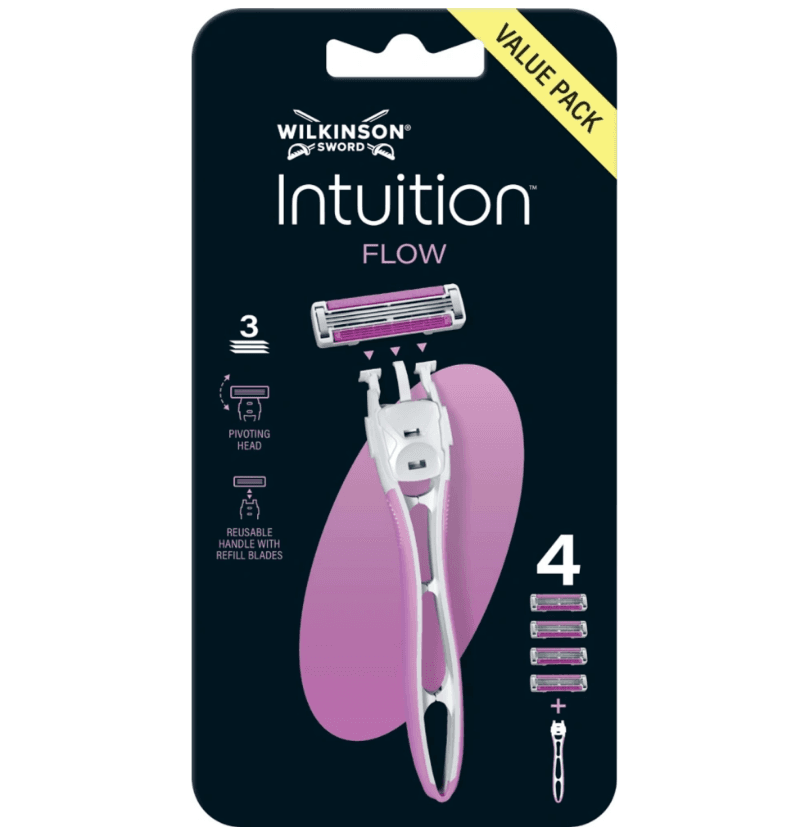 Dámský holicí strojek WILKINSON + 4 břity