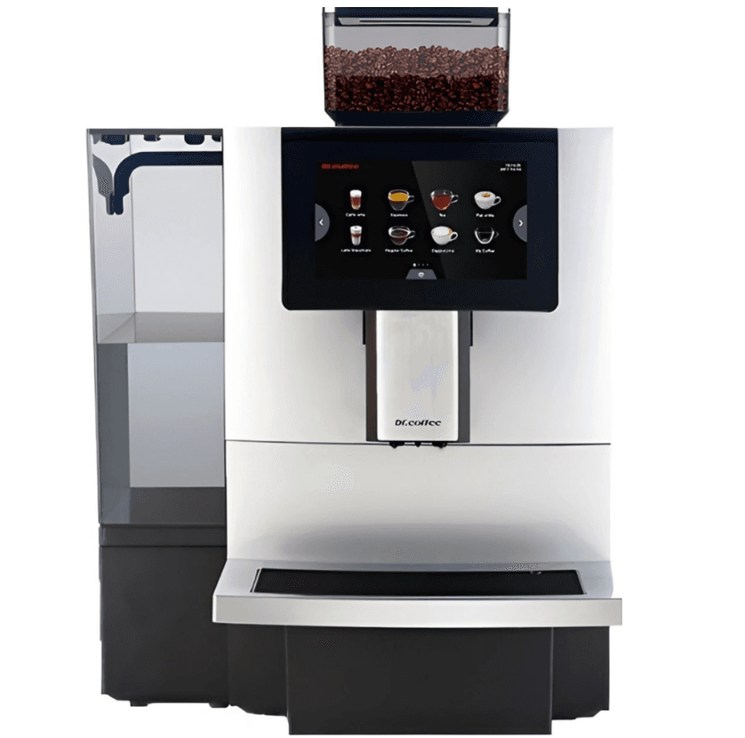 Profi automatický kávovar Dr Coffee, mlýnek, 15 bar