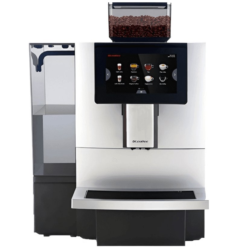 Profi automatický kávovar Dr Coffee, mlýnek, 15 bar