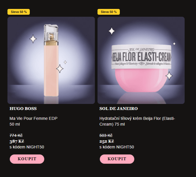 Vivantis - sleva 50% na vybrané produkty