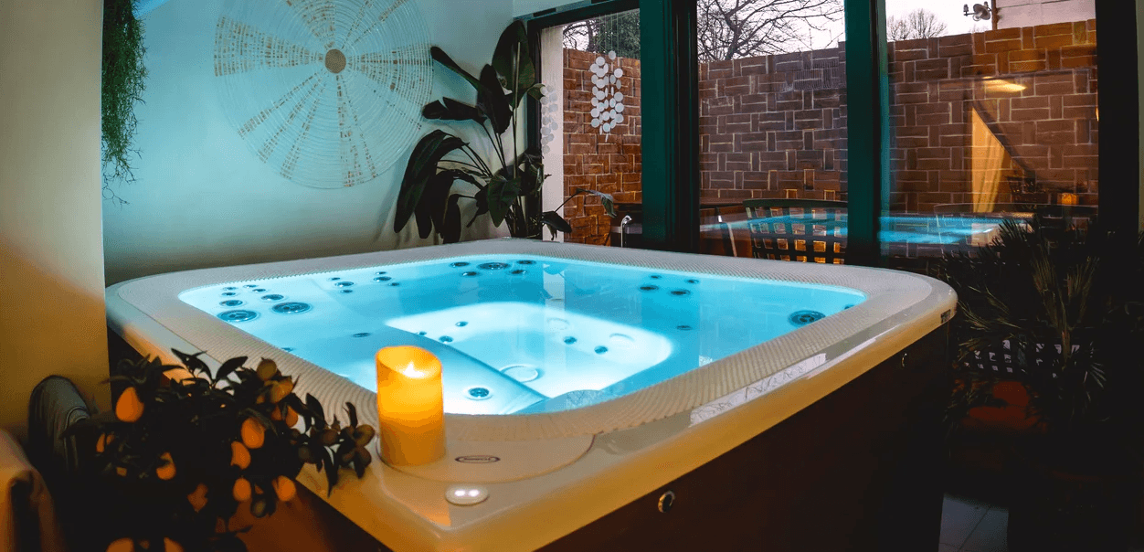 Luxusní welness a spa v soukromí na 110 min. až pro 4 osoby 