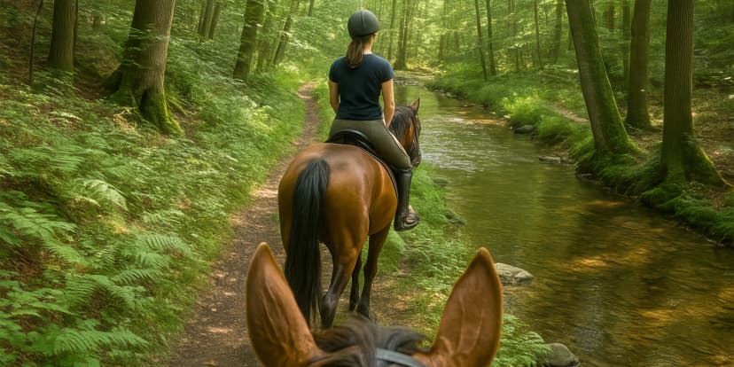 Jízda na poníkovi nebo koni pro děti i dospělé vč. vyčištění a krmení: 30–90 min.