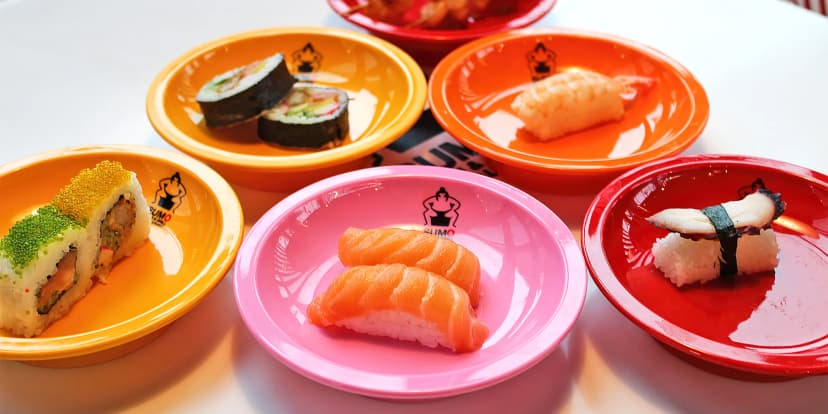 Running sushi v OC Letňany: hodina a půl all you can eat pro 1-2 osoby