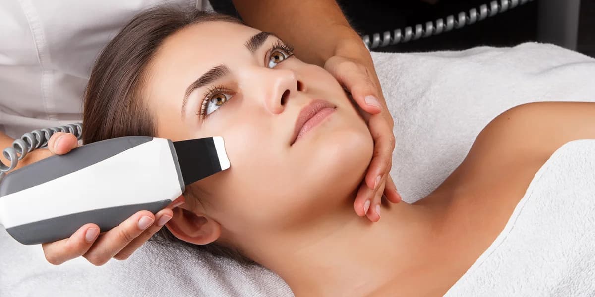 Kosmetické ošetření galvanickou žehličkou, plazmovými toky i ultrazvukovou špachtlí