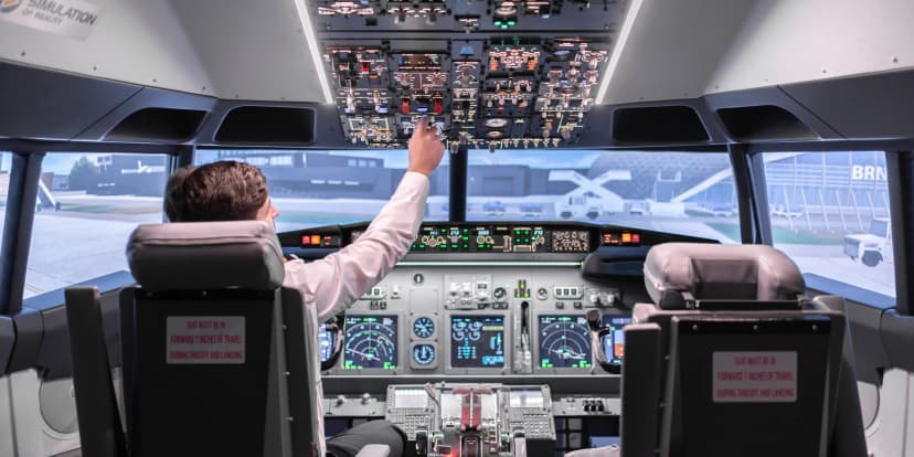 Staňte se pilotem Boeingu 737NG v novém simulátoru pro profesionální piloty i veřejnost