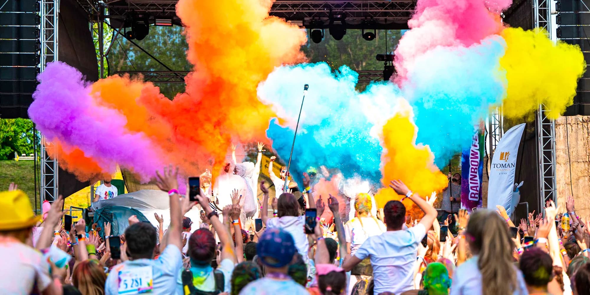 Vstup na Rainbow Run v Dolní oblasti Vítkovice: rozběhněte se do dne plného barev, tance a skvělé zábavy