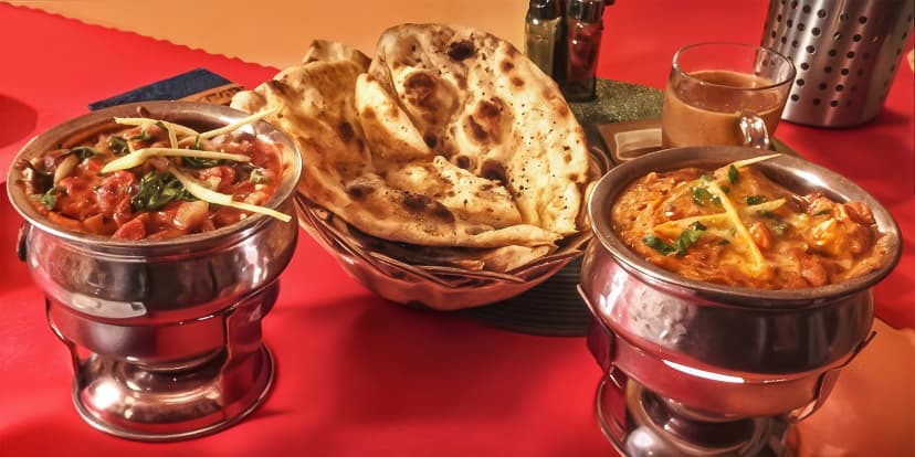 Otevřený voucher na jakékoli pokrmy v hodnotě 250-1000 Kč v indické restauraci Ganesh