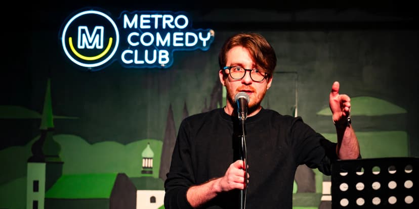 Vstup na Stand Up Comedy Show v METRO Comedy Club pro 1 nebo 2 osoby