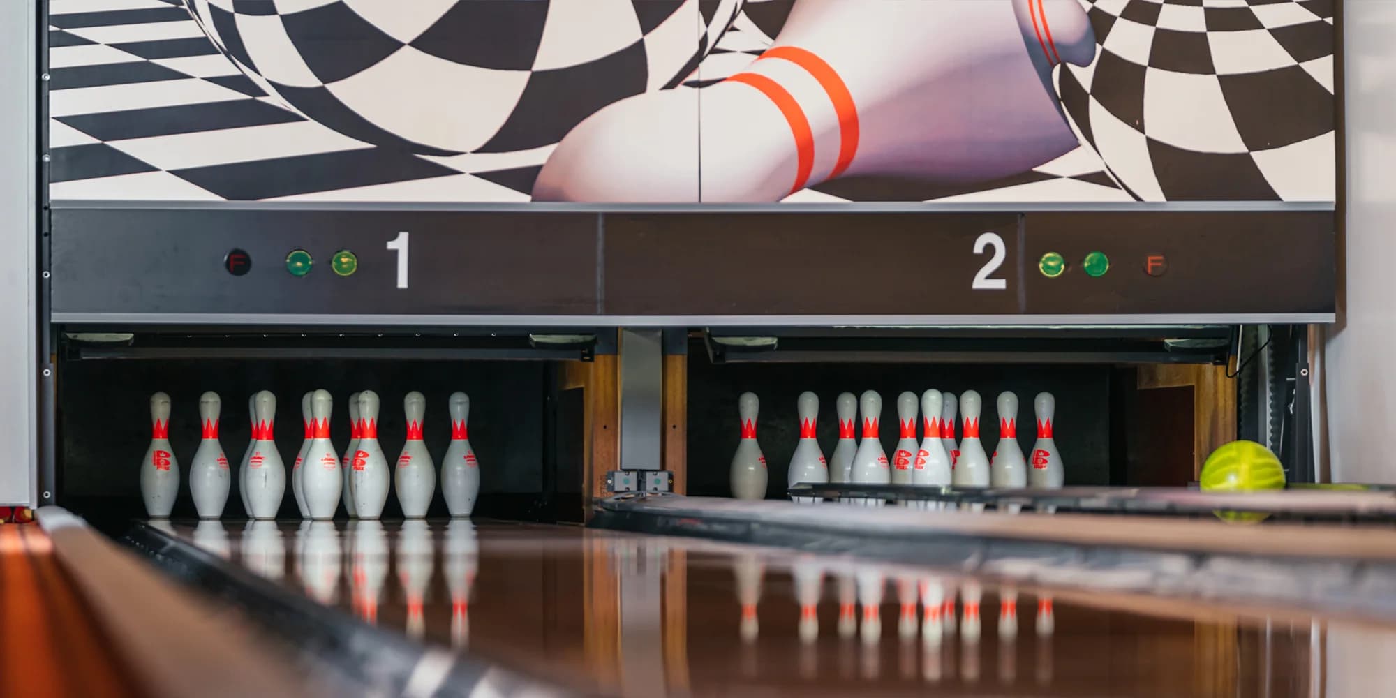 Bowling v pardubickém H Centru: 60 nebo 120 min. až pro 8 hráčů
