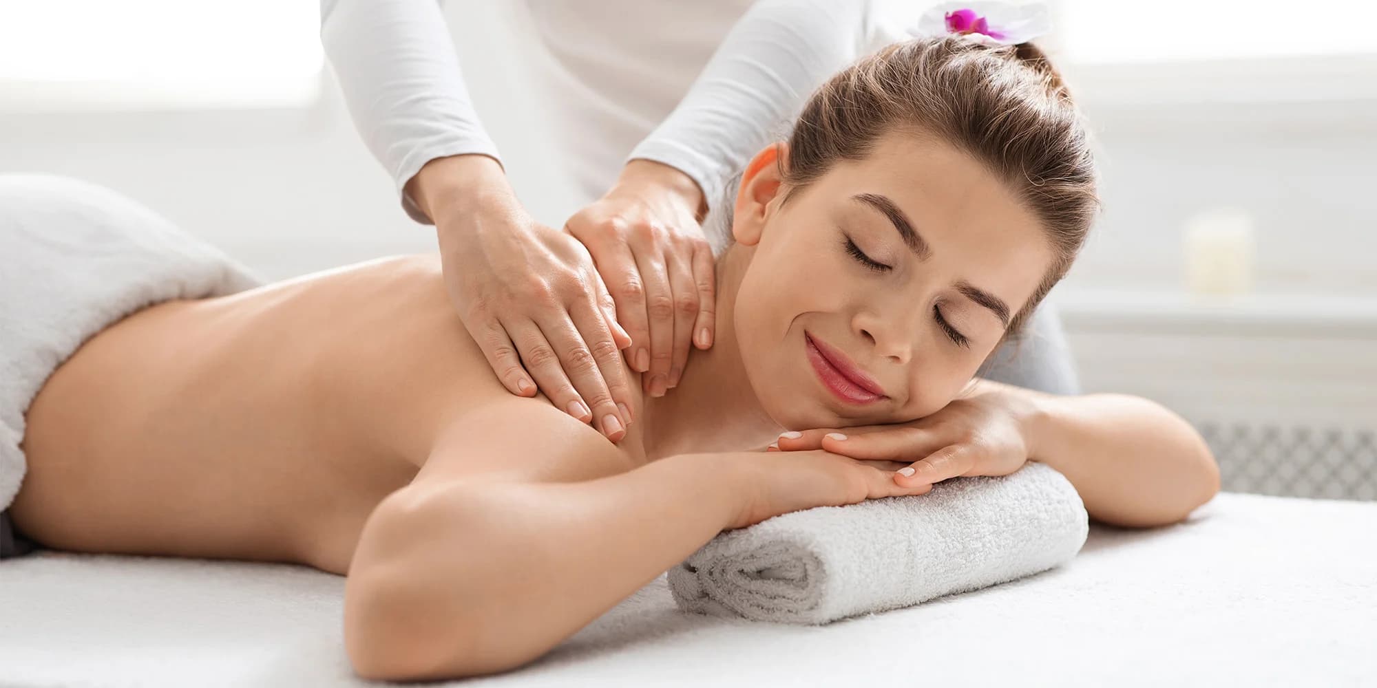 60–90 min. klasické masáže s nahřátím ve wellness i permanentky: varianty pro 1 osobu i pro pár
