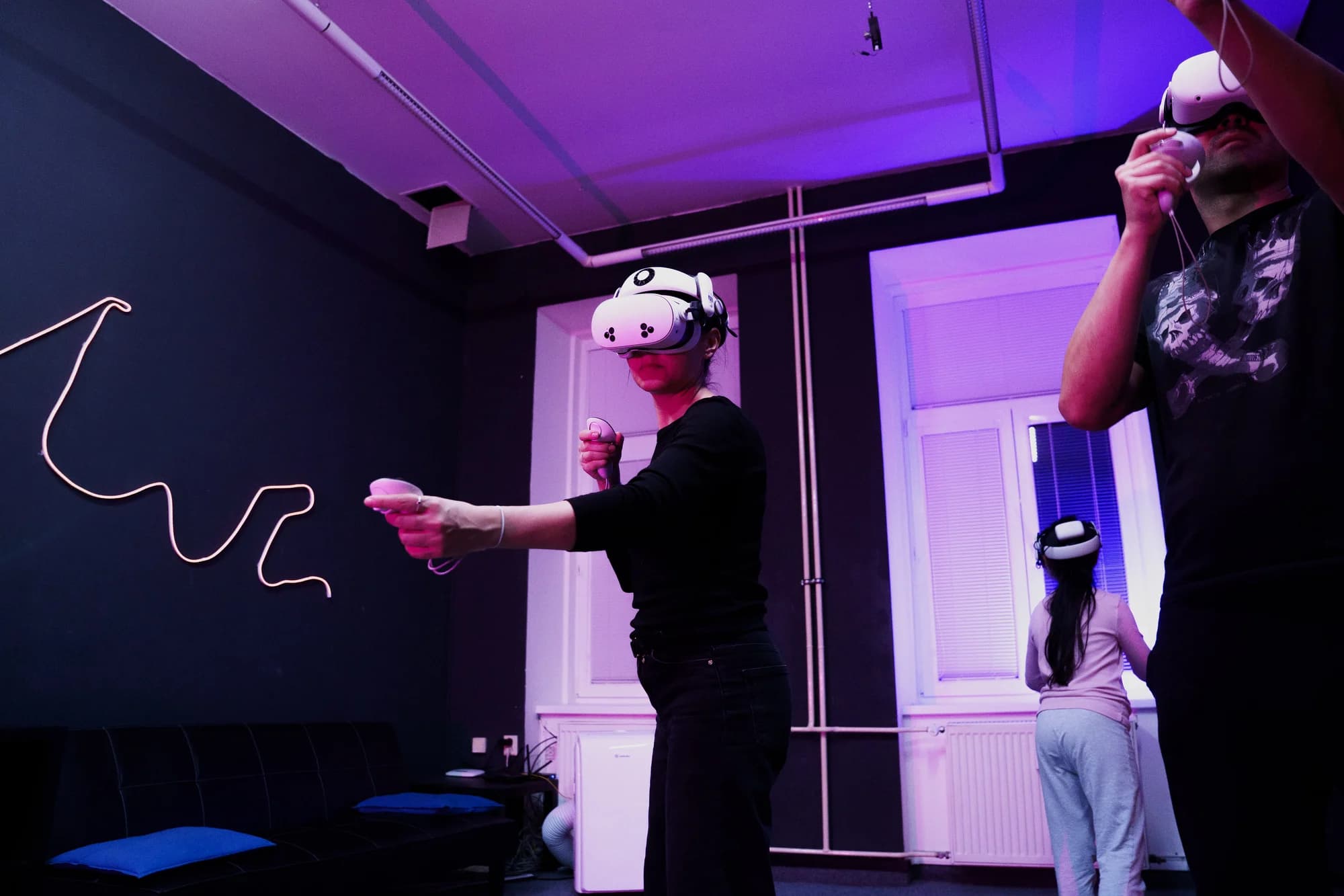 Virtuální realita s Meta Quest: 55 minut až pro 4 hráče, mnoho různých her