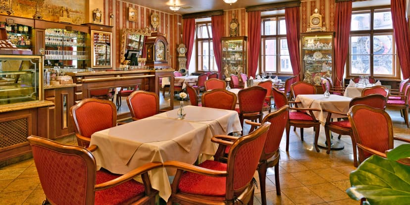 Otevřené vouchery v hodnotě 500-2000 Kč na celé menu v Café Mozart