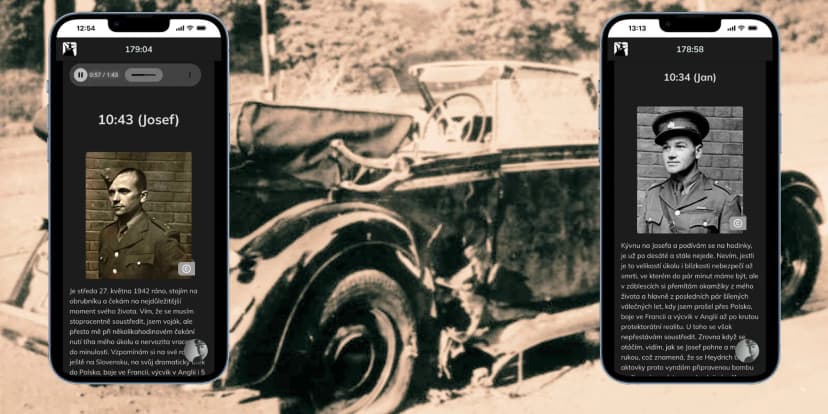 Operace Anthropoid: venkovní úniková hra spojená s geocachingem až pro 5 hráčů