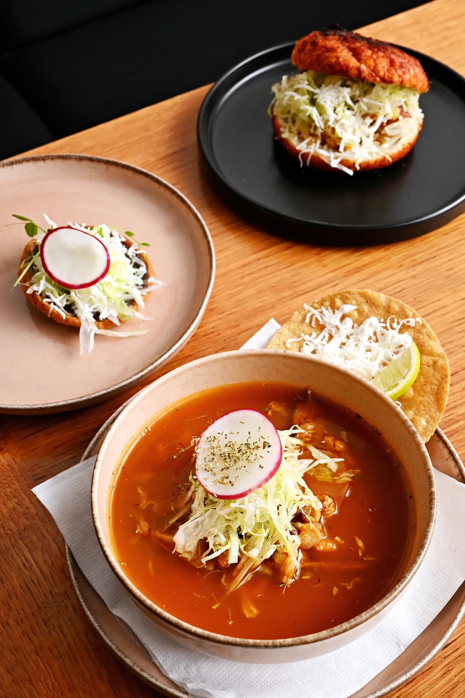 Mexické fusion degustační menu pro dva: předkrmy, tacos i pěna z manga