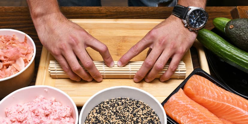 Soukromý kurz přípravy sushi pro 1, 2 či 4 nadšence do japonské kuchyně