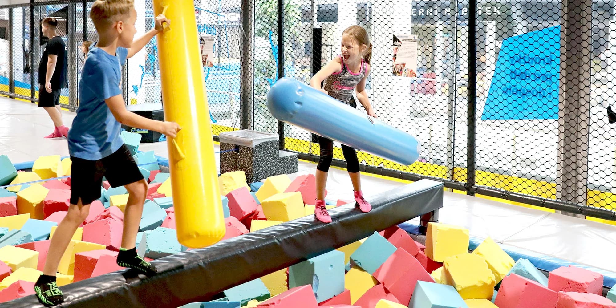 Jump Family Olomouc: 75 minut v trampolínovém centru se spoustou atrakcí pro 1 i 2 osoby