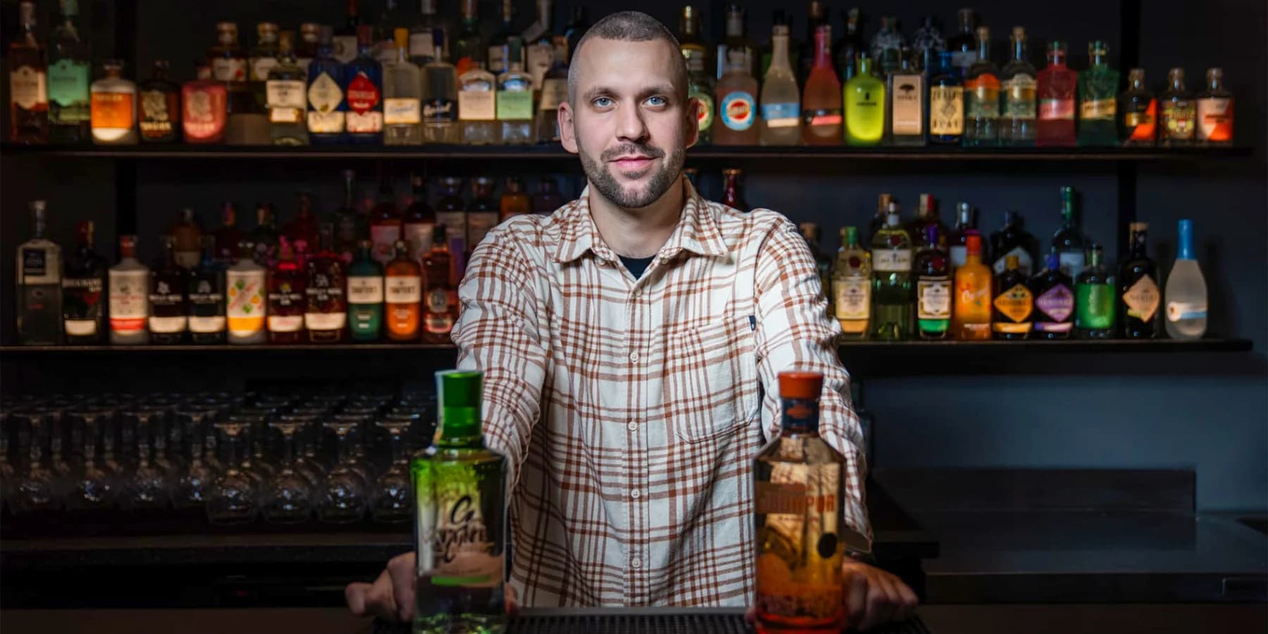 Degustace 7 vzorků ginu z celého světa vč. občerstvení pro 1-6 osob