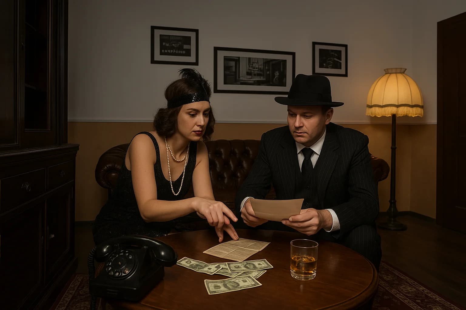 Mafiánská únikovka Al Capone v Holešovicích: 70 minut pro 2-6 hráčů