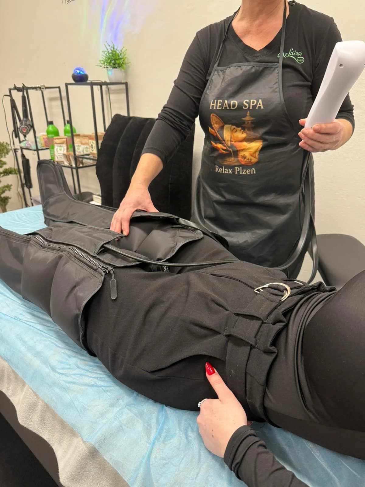 Vstříc hladké a pevné pokožce: přístrojová lymfodrenáž –⁠⁠⁠⁠⁠⁠ 1, 3, 5, 10 nebo 15 návštěv