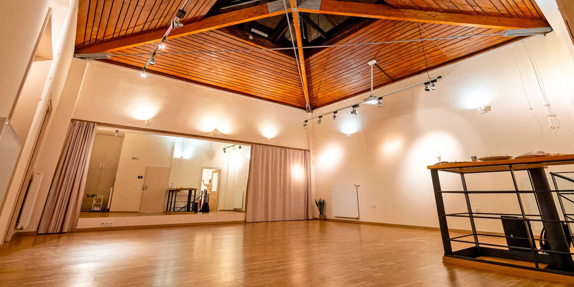 1 lekce v krásném studiu na Žižkově s prosklenou střechou: vinyasa i power jóga, pilates, zdravá záda aj.