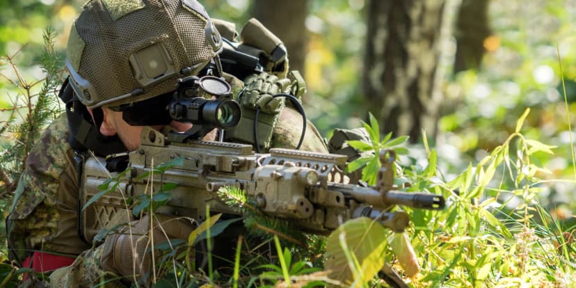 5 hod. airsoftu na veřejné akci s kompletním vybavením pro 1–5 osob