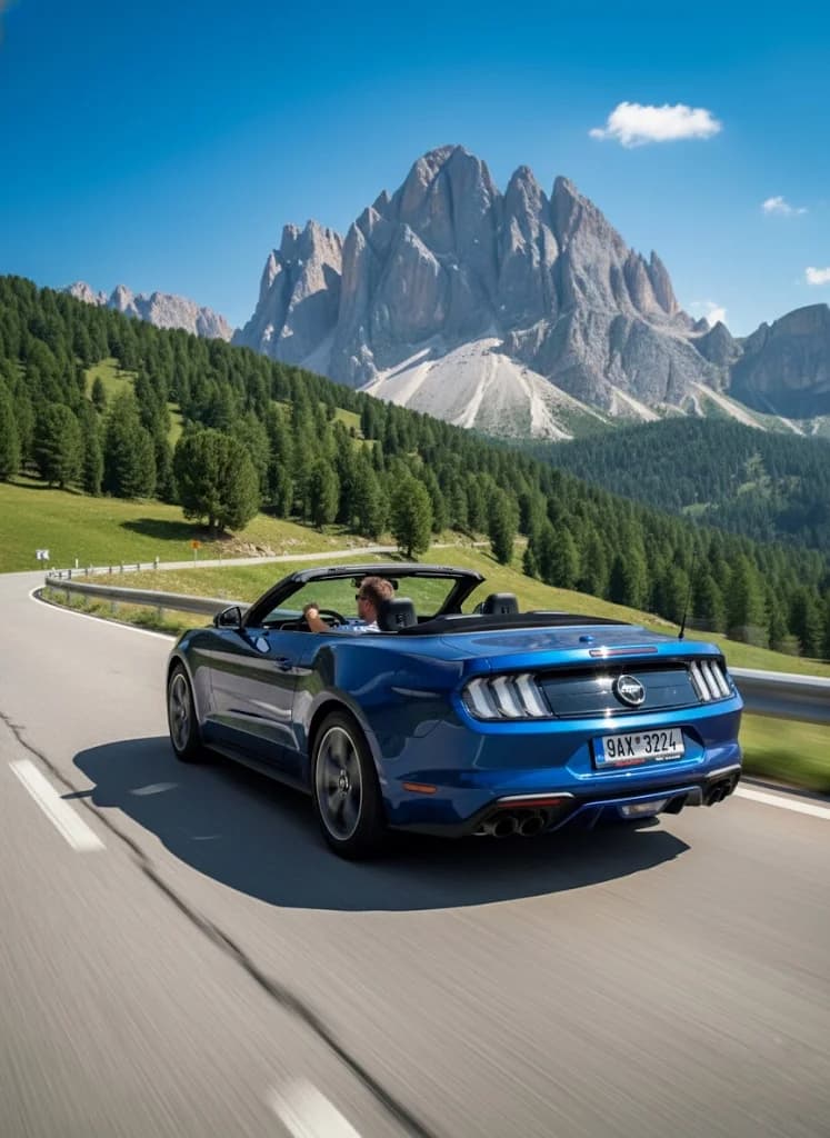 Zážitková jízda s Fordem Mustang California Special 5.0 V8 na 12 až 72 hodin