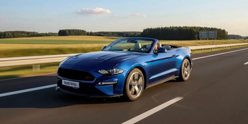 Zážitková jízda s Fordem Mustang California Special 5.0 V8 na 12 až 72 hodin