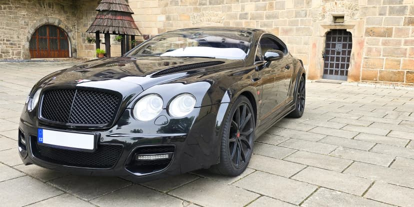 Bentley Continental: 15 min. spolujízdy nebo až 60 min. řízení i s focením