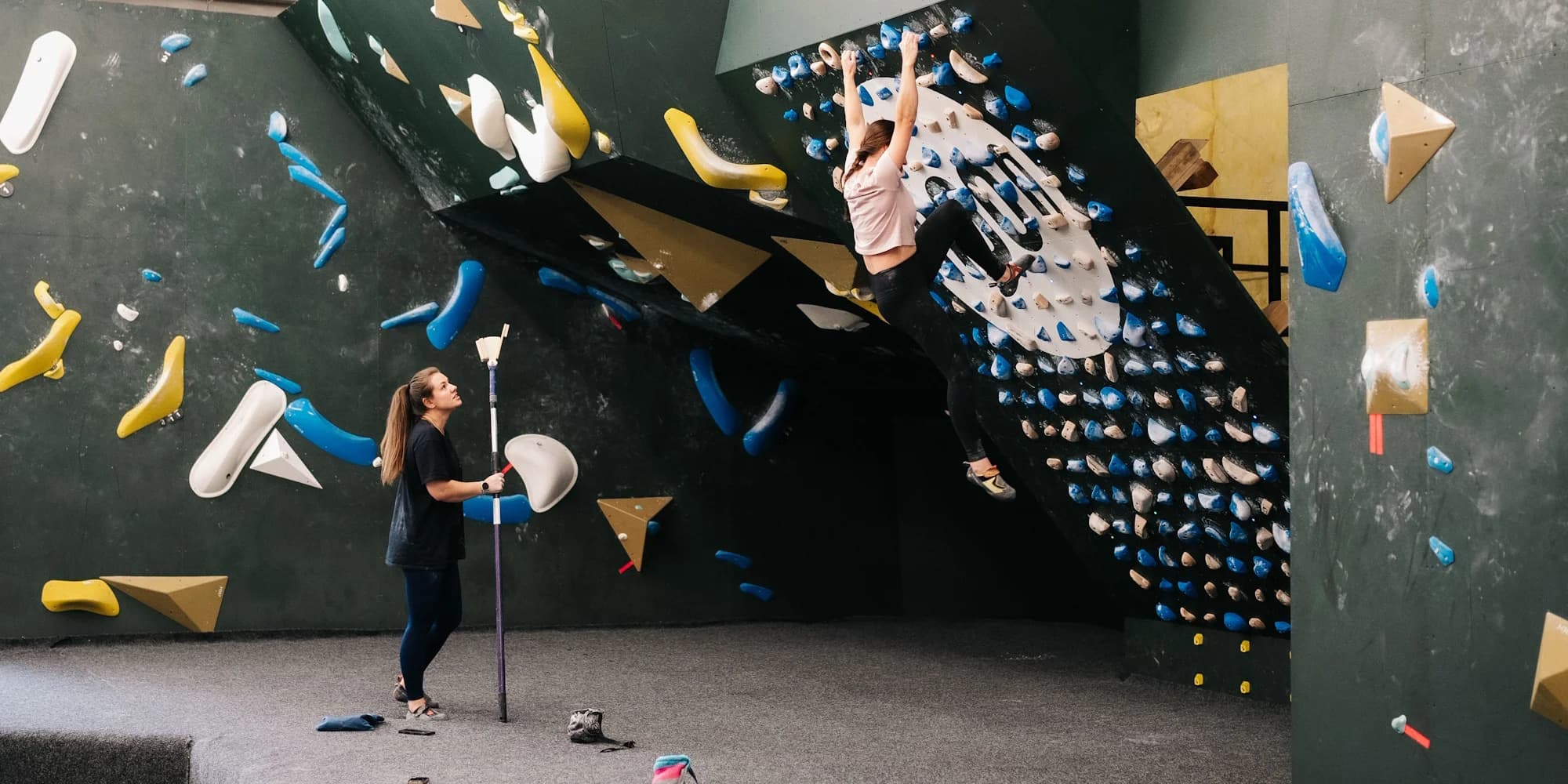 Individuální lekce boulderingu na nové stěně na Ruzyni pro 1 nebo 2 osoby