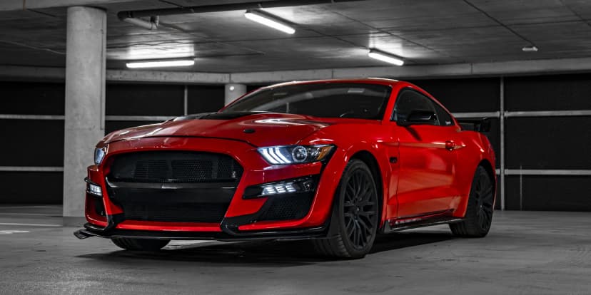 Brutální jízda v Mustangu GT Shelby paket: až 50 minut včetně dálniční známky