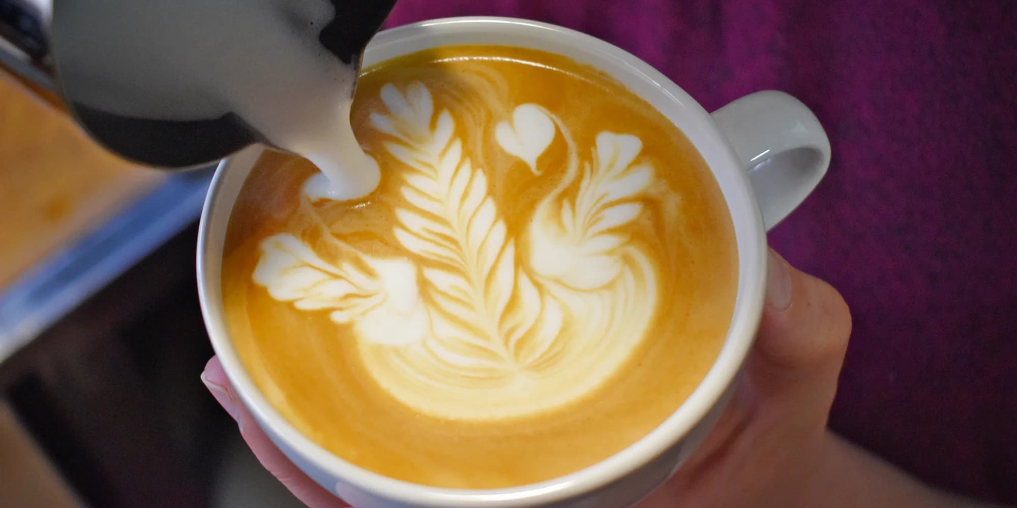 Baristický kurz techniky Latte Art: 3 hod. kávové zábavy pro 1 i 2 osoby