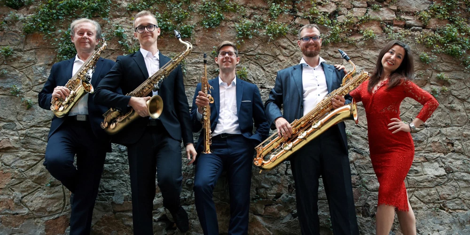 Světová hudba pro 4 saxofony a zpěv v Jeruzalémské synagoze