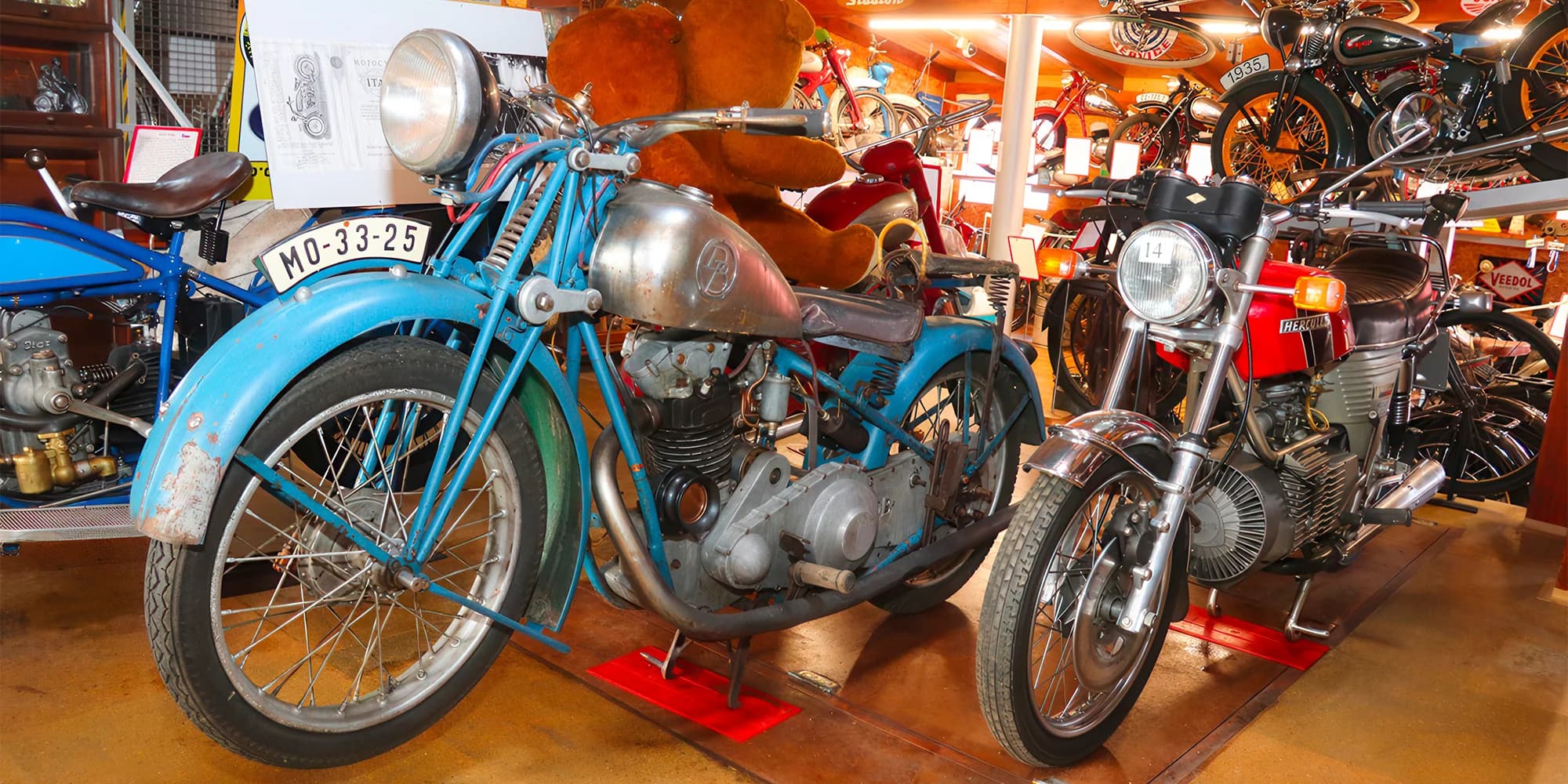 Muzeum veteránů Pavlíkov s více než 120 motocykly: vstupy pro děti i dospělé