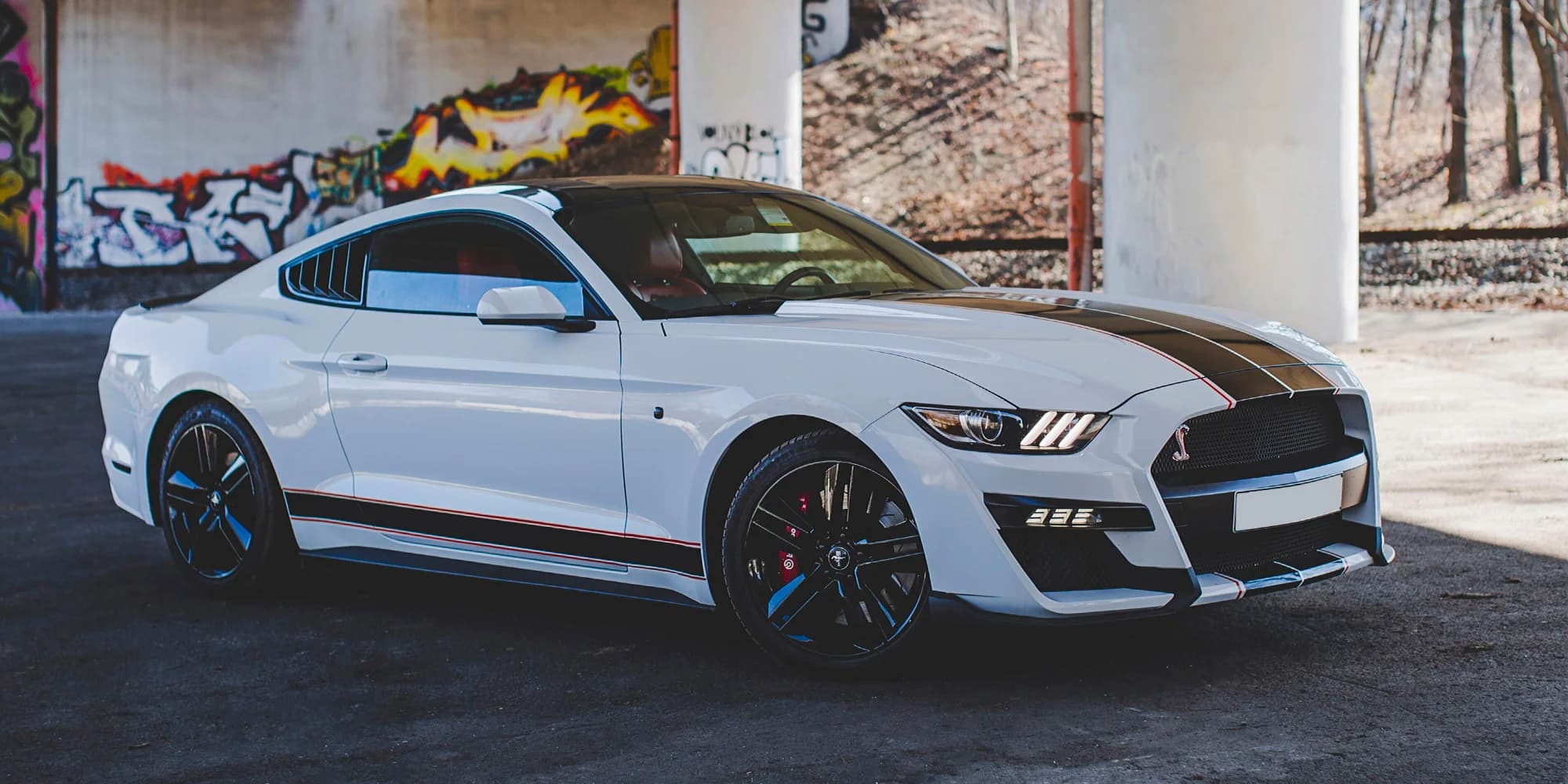 Zapůjčení Fordu Mustang na 24 nebo 48 hodin i celý víkend