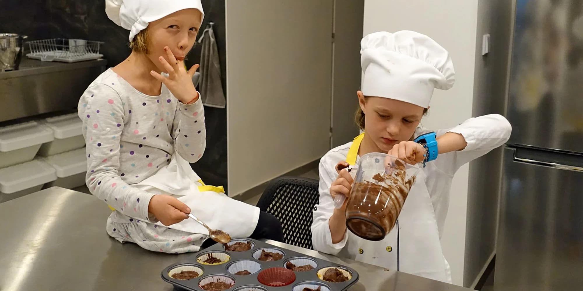 Kurzy pečení a vaření pro jedno i dvě děti: makronky, donuty, cupcaky, domácí těstoviny i sushi