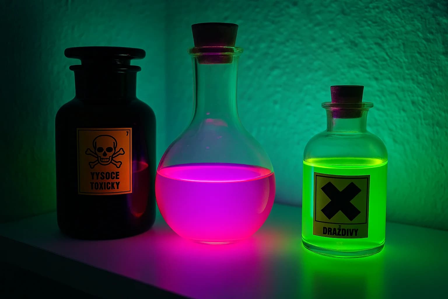 Úniková hra Tajný experiment vhodná i pro rodiny s dětmi pro 2–4 hráče