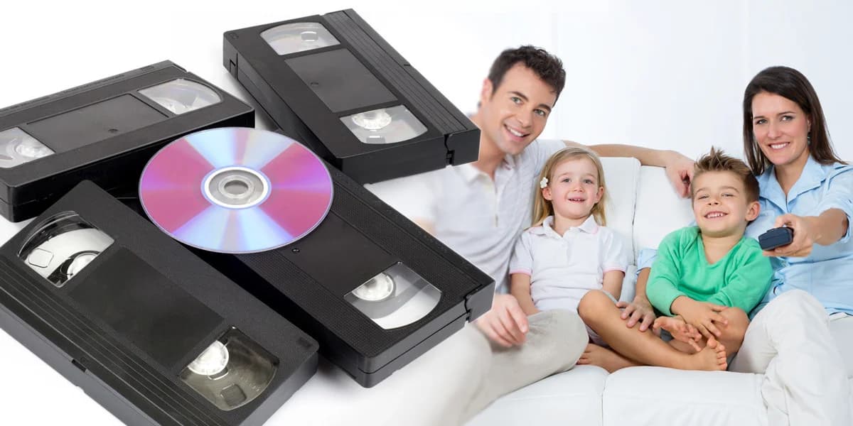 Uchovejte své vzpomínky v bezpečí: převod videí ze starších nosičů na DVD či Flash disk