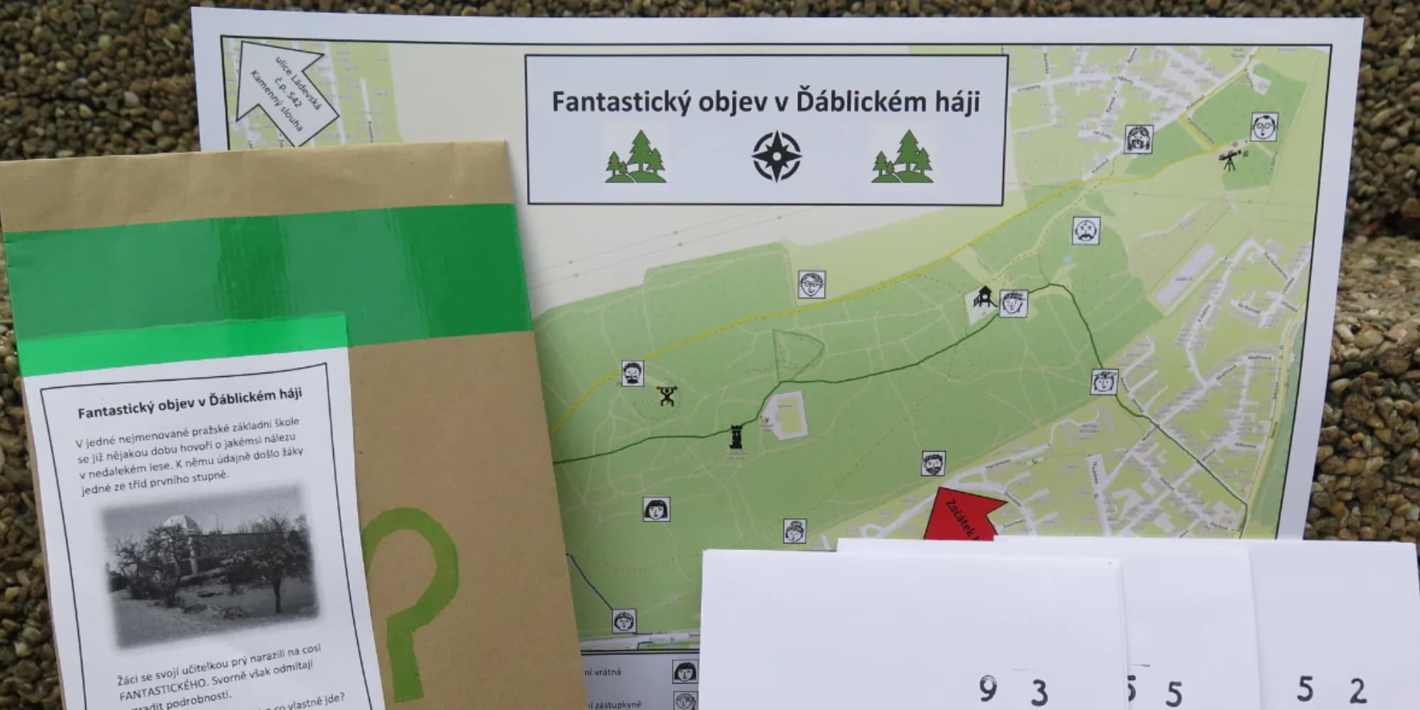 Prozkoumejte Ďáblický háj: venkovní úniková hra Fantastický objev až pro 6 osob