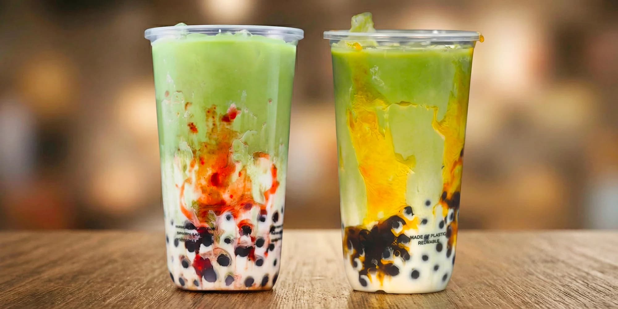 Bubble Tea vč. porce kuliček či želé i s vaflí podle výběru pro 1 nebo 2 osoby