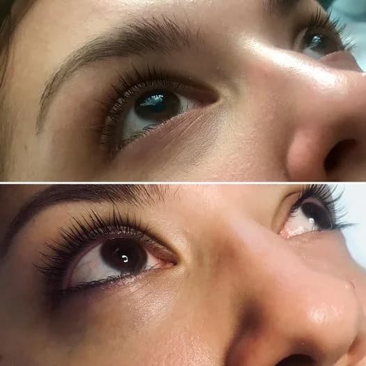 Pro svůdný pohled: lash lifting, laminace obočí s barvením či prodloužení 2D–5D