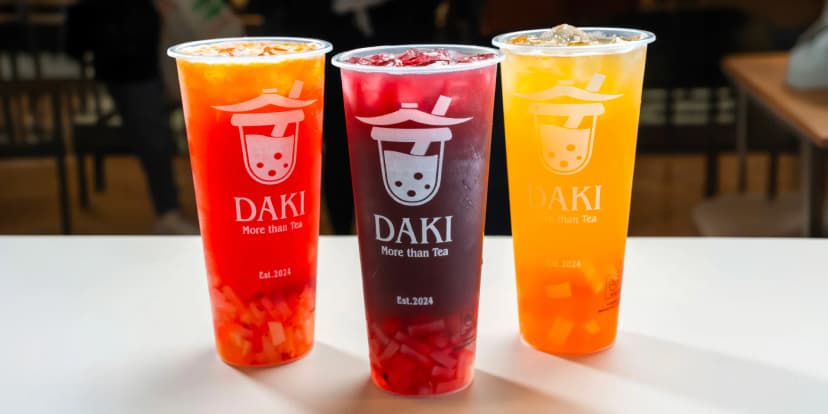 Bubble tea velikosti L včetně toppingů: osvěžující ovocné a mléčné variace