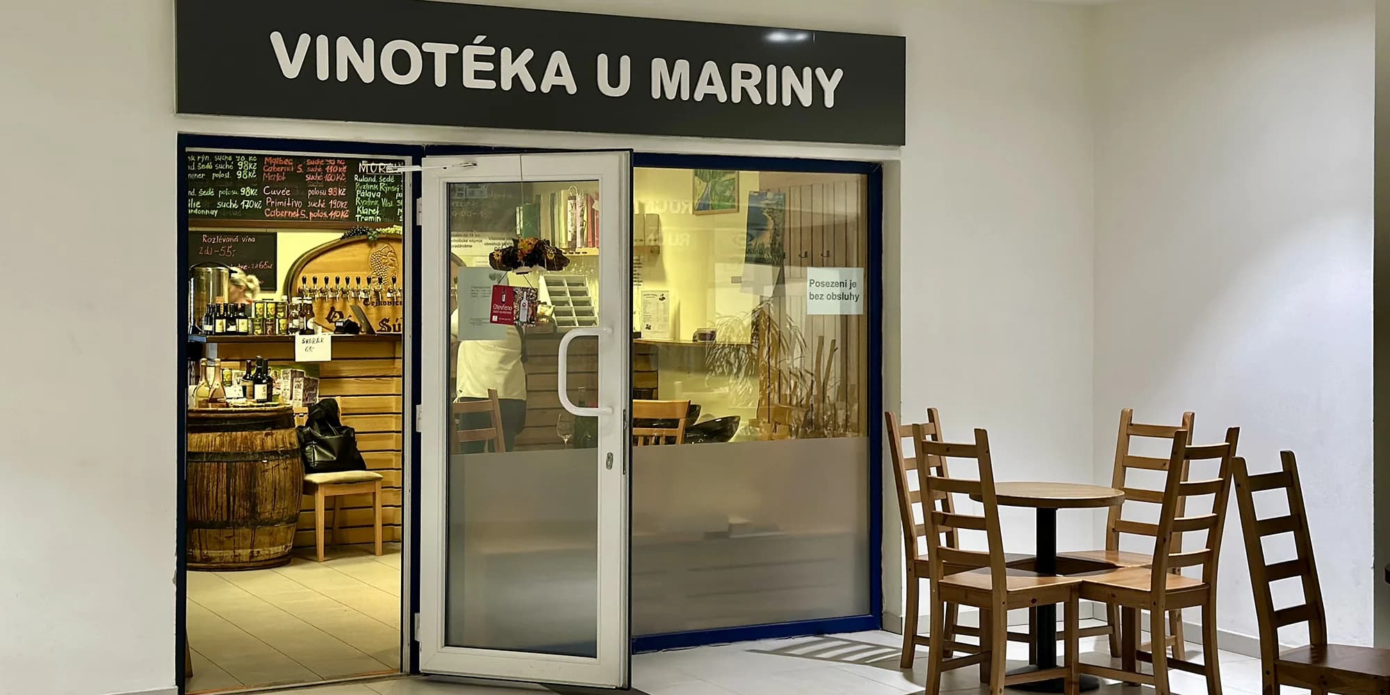 Otevřené vouchery v hodnotě 500-1500 Kč na cokoliv z Vinotéky u Mariny