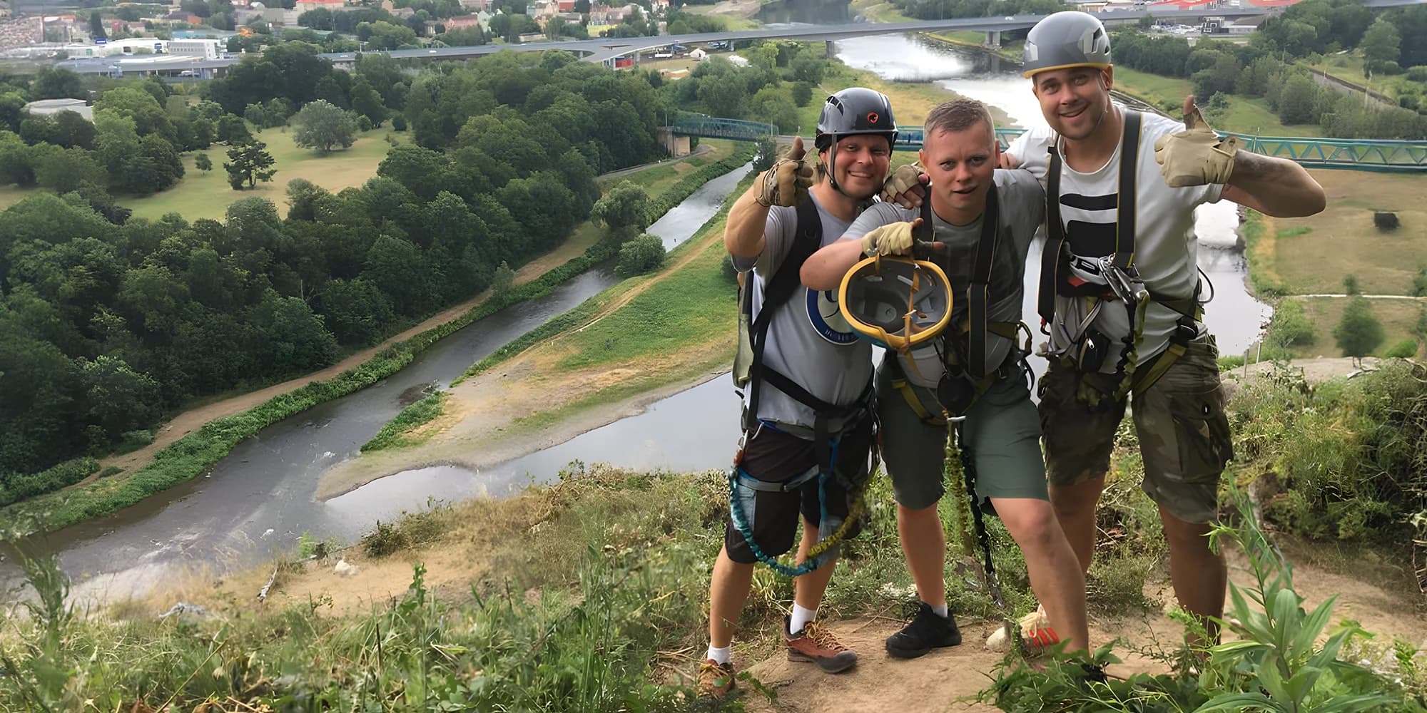 Via ferrata Pastýřská stěna: soukromý kurz základního lezení se zapůjčením vybavení
