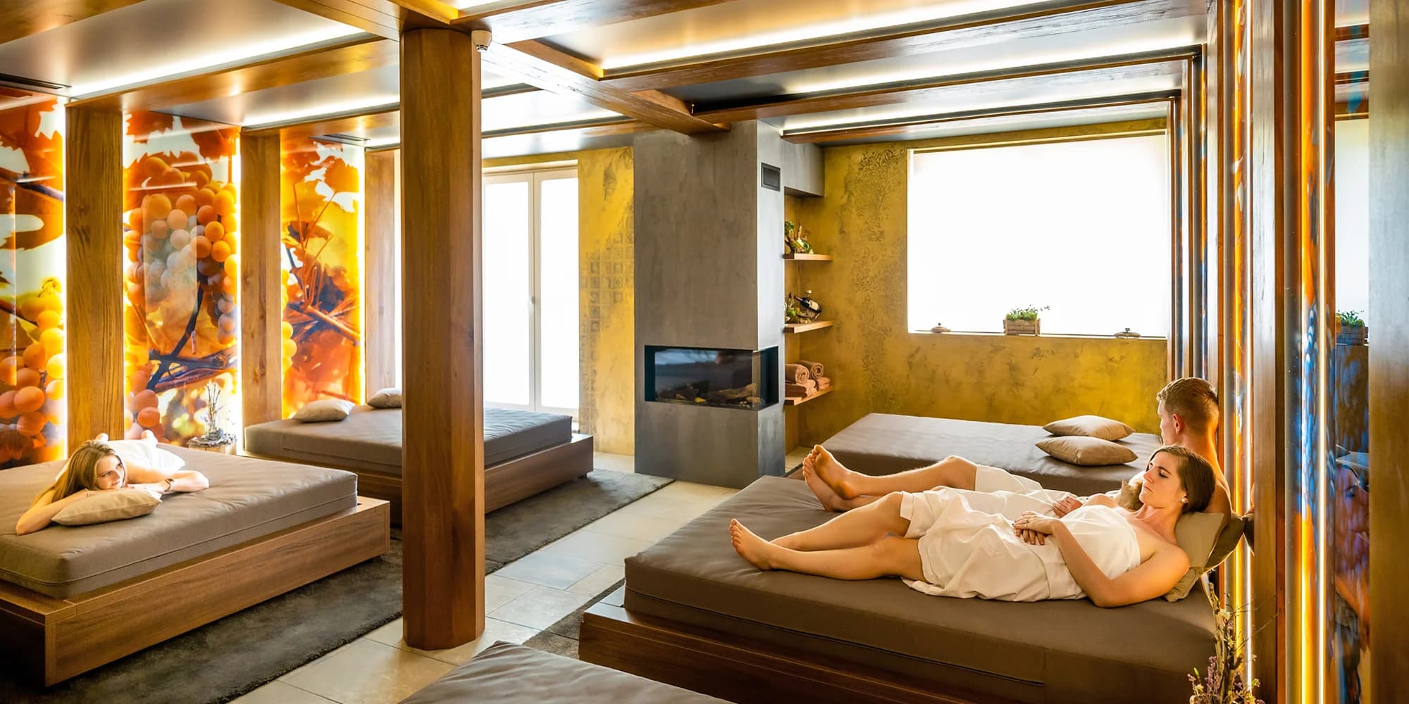 Vstup na 120 min. do saunového světa pro 1-2 os.: pára i finská a bio sauna