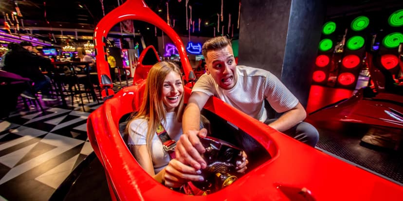Realistický simulátor formule v LEVELS Prague: 15 nebo 30 min.